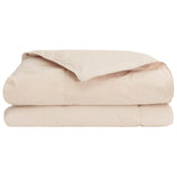 Piumino Letto Estivo Beige 135 x 220 cm 100% Kapok Naturale