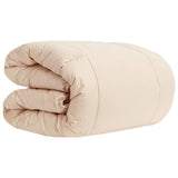 Piumino Letto Estivo Beige 220 x 260 cm 100% Kapok Naturale