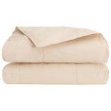 Piumino Letto Estivo Beige 240 x 260 cm 100% Kapok Naturale