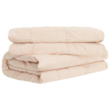 Piumone Beige 220 x 260 cm Fibra di kapok
