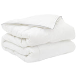 Piumino Letto Estivo Bianco 135 x 200 cm Fibra di bambù