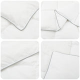 Piumone Bianco 220 x 260 cm Fibra di bambù