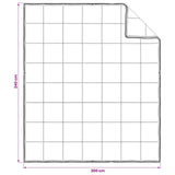 Piumone Completo Annuale Bianco 200 x 240 cm Fibra di bambù