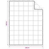 Piumone Completo Annuale Bianco 260 x 220 cm Fibra di bambù