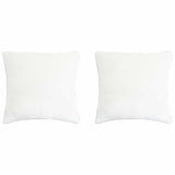 Cuscino 2 pcs Bianco 80 x 80 cm Fibra di bambù