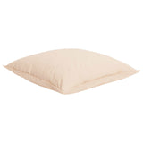 Cuscino 2 pcs Beige 50 x 70 cm Fibra di Kapok