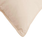Cuscino 2 pcs Beige 65 x 65 cm Fibra di Kapok