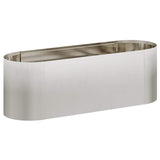 Letto rialzato da giardino Acciaio Inox 120 x 40 x 40 cm