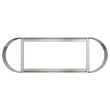 Letto rialzato da giardino Acciaio Inox 120 x 40 x 40 cm