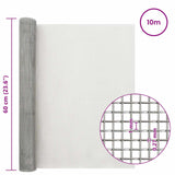 Rete per schermatura 60 x 1000 cm 20 Mesh Argento