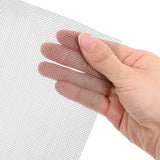 Rete per schermatura 80 x 500 cm 20 Mesh Argento
