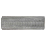 Rete per schermatura 20 x 1000 cm 30 Mesh Argento