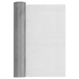 Rete per schermatura 40 x 500 cm 30 Mesh Argento