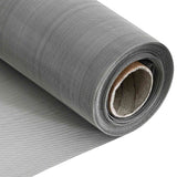 Rete per schermatura 40 x 1000 cm 60 Mesh Argento