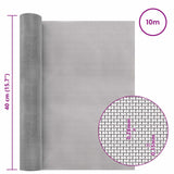 Rete per schermatura 40 x 1000 cm 60 Mesh Argento