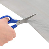 Rete per schermatura 100 x 500 cm 60 Mesh Argento