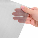 Rete per schermatura 100 x 1000 cm 60 Mesh Argento