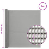 Rete per schermatura 60 x 500 cm 120 Mesh Argento