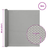 Rete per schermatura 60 x 1000 cm 120 Mesh Argento