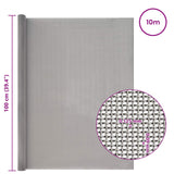 Rete per schermatura 100 x 1000 cm 120 Mesh Argento