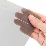 Rete per schermatura 100 x 2000 cm 120 Mesh Argento