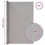Rete per schermatura 120 x 500 cm 120 Mesh Argento