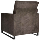 Divano Singolo Grigio Scuro 70 x 81 x 82 cm