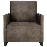 Divano Singolo Grigio Scuro 70 x 81 x 82 cm