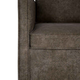 Divano a 3 posti Grigio Scuro 190 x 81 x 82 cm