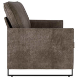 Divano a 3 posti Grigio Scuro 190 x 81 x 82 cm