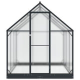 Serra da Giardino con porta Antracite 183,5 x 183,5 x 207 cm