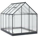 Serra da Giardino con porta Antracite 183,5 x 243,5 x 207 cm