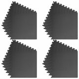 Tappetino per piscina 24 pcs Nero 8,64  Schiuma EVA