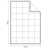 Set di Piumoni Beige 140 x 200 cm Cotone, Kapok, Poliestere