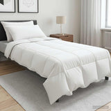 Set di Piumoni Bianco 140 x 220 cm Poliestere, Bamboo