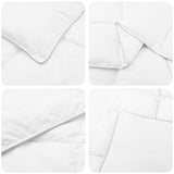 Set di Piumoni Bianco 155 x 220 cm Poliestere, Bamboo