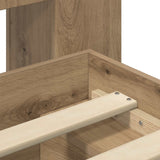 Telaio del letto con storage Rovere Artigianale 90 x 190 cm