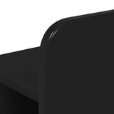 Telaio del letto con storage con cassetto Nero 90 x 190 cm