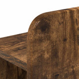 Telaio del letto con storage Rovere Fumo 120 x 190 cm