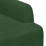 Loveseat con bottoni imbottiti Verde Giungla 116 x 67 x 81 cm