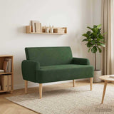 Loveseat con bottoni imbottiti Verde Giungla 116 x 67 x 81 cm