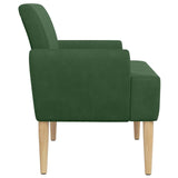 Loveseat con bottoni imbottiti Verde Giungla 116 x 67 x 81 cm