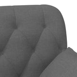 Loveseat con bottoni imbottiti Grigio Scuro 111 x 68 x 80 cm