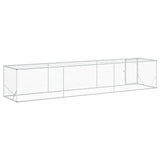Pollaio Argento 500 x 100 x 100 cm Acciaio zincato