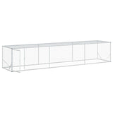 Pollaio Argento 500 x 100 x 100 cm Acciaio zincato