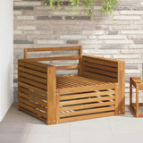 2 Pezzo Divano da esterno Naturale