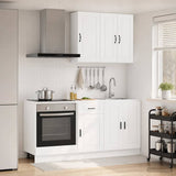 Unità Cucina PORTO 5 pcs Bianco Legno ingegnerizzato