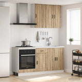 Unità Cucina PORTO 5 pcs Rovere Sonoma Legno ingegnerizzato