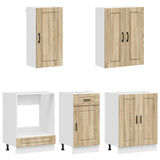 Unità Cucina PORTO 5 pcs Rovere Sonoma Legno ingegnerizzato
