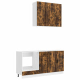 Unità Cucina PORTO 5 pcs Rovere Fumo Legno ingegnerizzato
